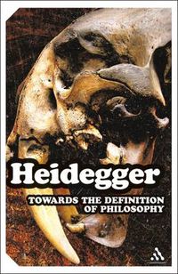 Cover image for Towards the Definition of Philosophy