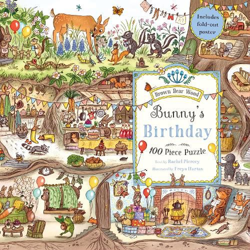 Bunnys Birthday Puzzle A Magical Woodland (100 Piece Puzzle)
