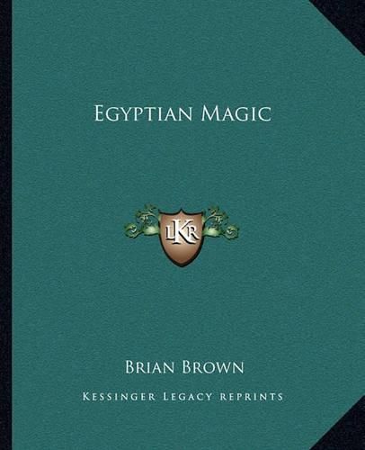Cover image for Egyptian Magic