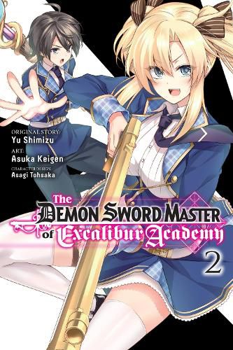 Cover image for The Demon Sword Master of Excalibur Academy, Vol. 2 (manga)