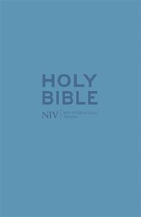 Cover image for NIV Pocket Cyan Soft-tone Bible with Zip