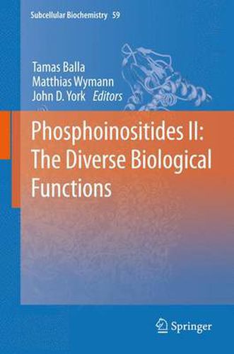 Cover image for Phosphoinositides II: The Diverse Biological Functions