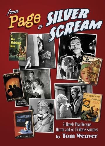 Cover image for From Page to Silver Scream - 21 Novels That Became Horror and Sci-Fi Movie Favorites