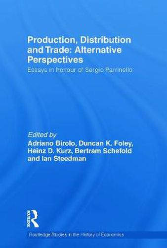 Cover image for Production, Distribution and Trade: Alternative Perspectives