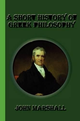 Cover image for A Short History of Greek Philosophy