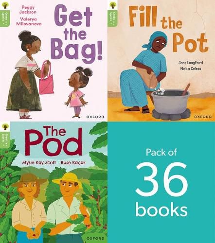 Cover image for Oxford Reading Tree Green Sparks: level 2 LEVEL 2 PACK of 36