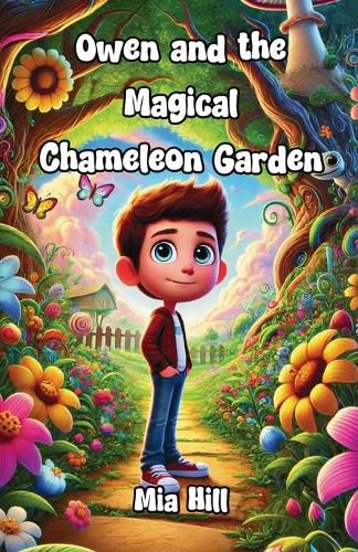 Cover image for Owen and the Magical Chameleon Garden
