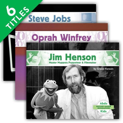 Cover image for History Maker Biographies Set