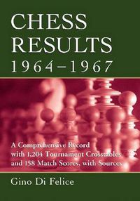 Cover image for Chess Results, 1964-1967: A Comprehensive Record with 1,204 Tournament Crosstables and 158 Match Scores, with Sources