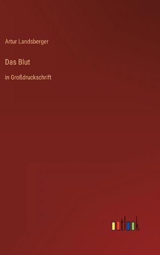 Cover image for Das Blut