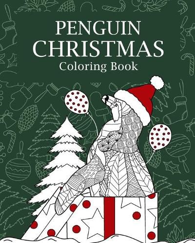 Cover image for Penguin Christmas Coloring Book