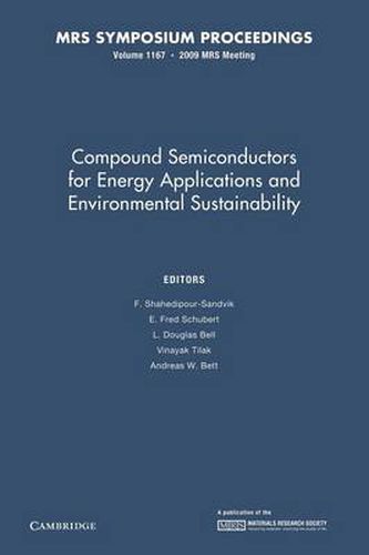 Cover image for Compound Semiconductors for Energy Applications and Environmental Sustainability: Volume 1167