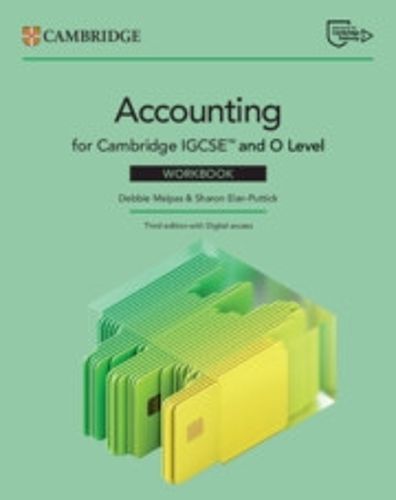 Cover image for Cambridge IGCSE (TM) and O Level Accounting Workbook with Digital Access (2 Years)