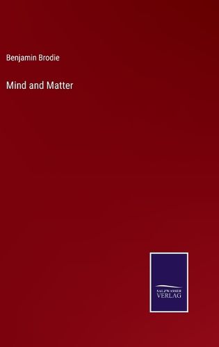 Cover image for Mind and Matter