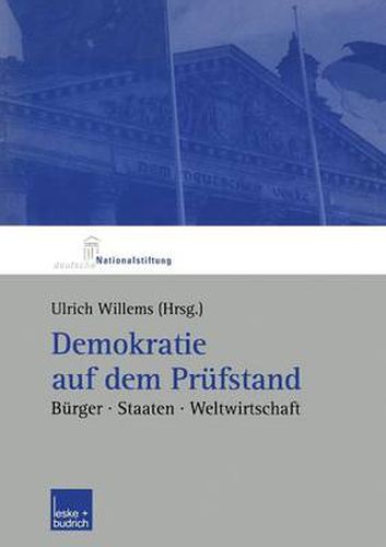 Cover image for Demokratie Auf Dem Prufstand: Burger, Staaten, Weltwirtschaft