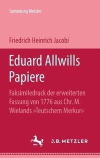 Cover image for Eduard Allwills Papiere