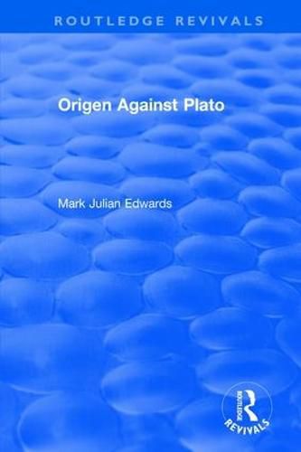 Cover image for Origen Against Plato