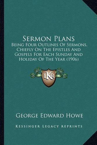 Cover image for Sermon Plans