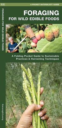 Cover image for Foraging for Wild Edible Foods: A Folding Pocket Guide to Sustainable Practices & Harvesting Techniques