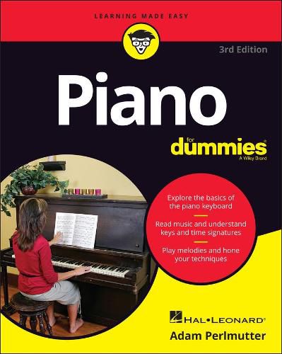 Cover image for Piano For Dummies, 3rd Edition: 4th Edition