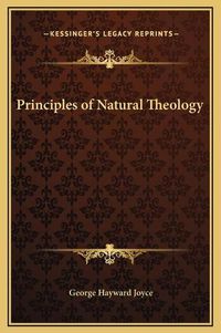 Cover image for Principles of Natural Theology