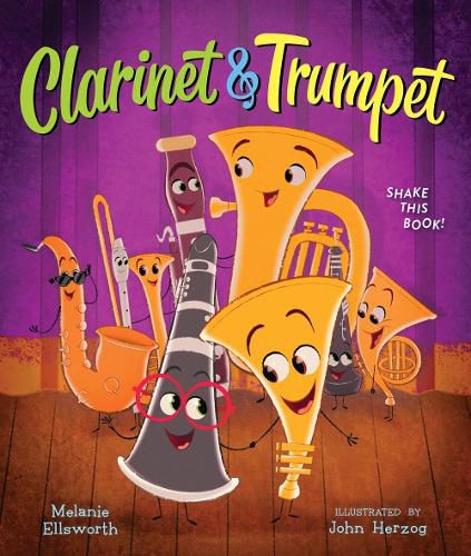 Cover image for Clarinet and Trumpet (Book with Shaker)