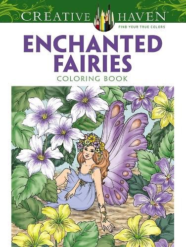 Cover image for Creative Haven Enchanted Fairies Coloring Book