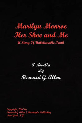 Cover image for Marilyn Monroe Her Shoe and Me