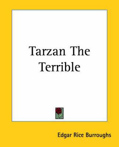 Cover image for Tarzan The Terrible