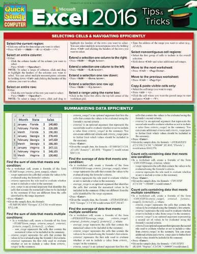 Cover image for Microsoft Excel 2016 Tips & Tricks