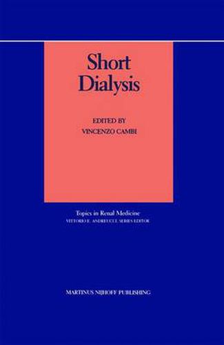 Cover image for Short Dialysis