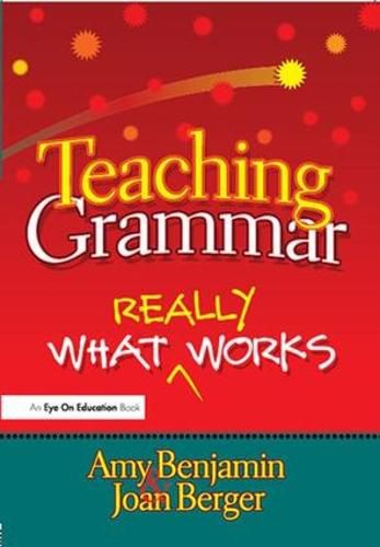 Cover image for Teaching Grammar: What Really Works