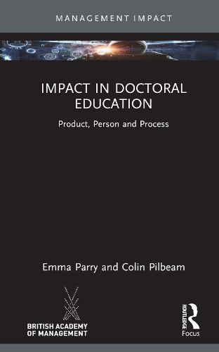 Cover image for Impact in Doctoral Education