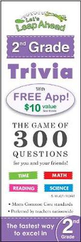 Cover image for Let's Leap Ahead 2nd Grade Trivia Notepad: The Game of 300 Questions for you and your friends!