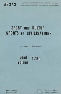 Cover image for Sport Und Kultur / Sports Et Civilisations: Olten 1980/1