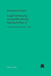 Cover image for Logik-Vorlesung. Unveroeffentlichte Nachschriften II