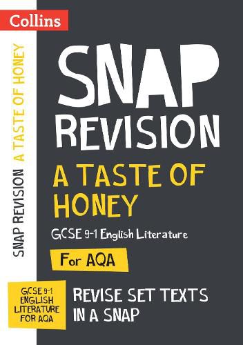 A Taste of Honey AQA GCSE 9-1 English Literature Text Guide: Ideal for Home Learning, 2022 and 2023 Exams