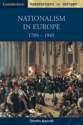 Cover image for Nationalism in Europe 1789-1945