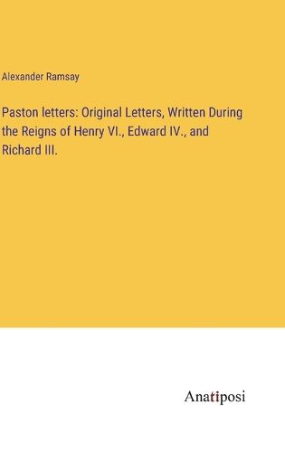 Cover image for Paston letters