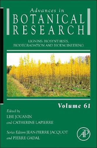 Cover image for Lignins: Biosynthesis, Biodegradation and Bioengineering