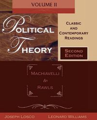 Cover image for Political Theory: Machiavelli to Rawls