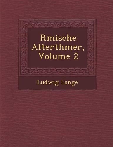 Cover image for R Mische Alterth Mer, Volume 2