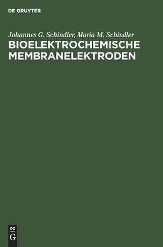 Cover image for Bioelektrochemische Membranelektroden