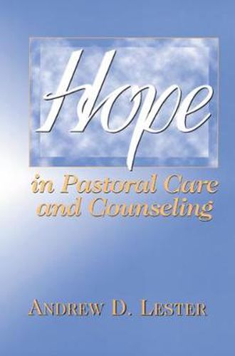 Cover image for Hope in Pastoral Care and Counseling