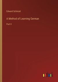 Cover image for A Method of Learning German