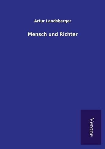 Cover image for Mensch und Richter