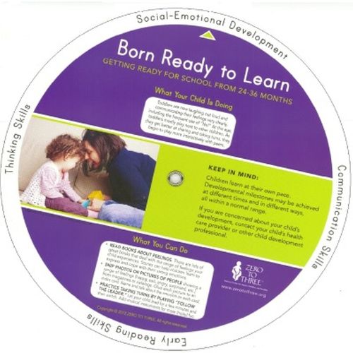 Cover image for Born Ready to Learn 24-36 Months: Pack of 10 Wheels