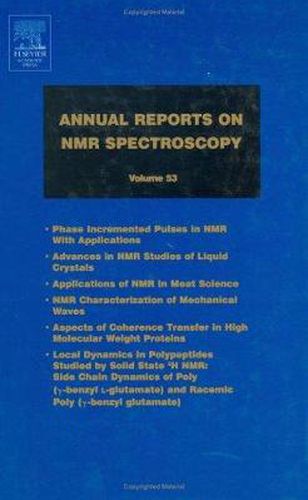 Cover image for Annual Reports on NMR Spectroscopy