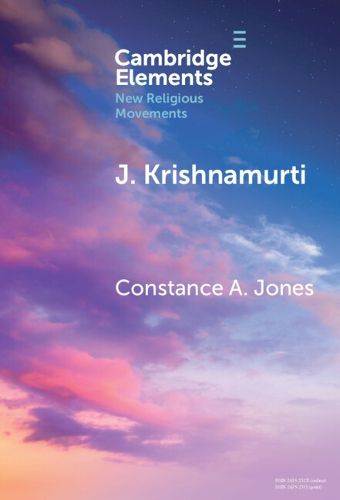 Cover image for J. Krishnamurti