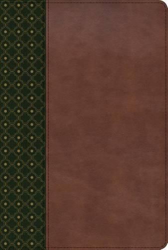 Cover image for RVR 1960 Biblia de Estudio Scofield, verde oscuro/castano simil piel con indice